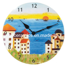 Keramik Wanduhr, Sublimation beschichtete Wanduhr